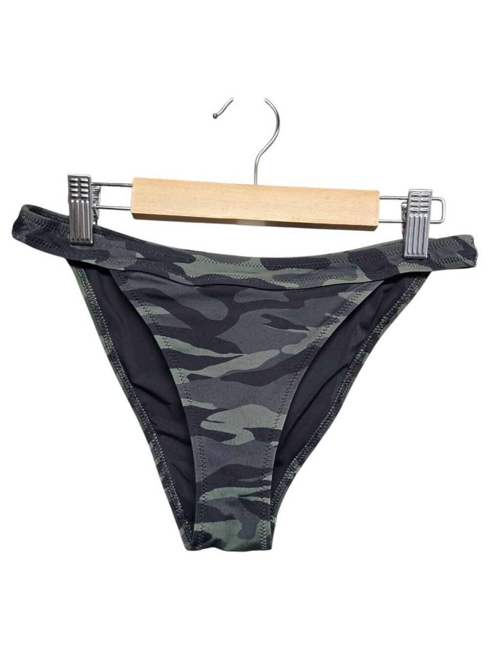 Solid & Striped Camo Print Bikini Bottoms Sz Small New w/o tags